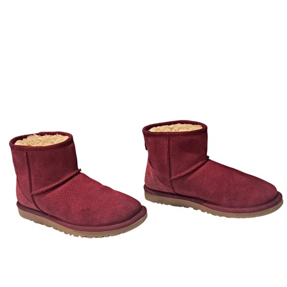 Women's UGG Australia Classic Mini Exotic Scales Boots - Picture 6 of 10